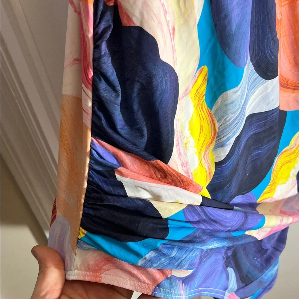 *Artesands* Premium: Colorful Swimsuit with Abstract Pattern - Picture 5 of 9